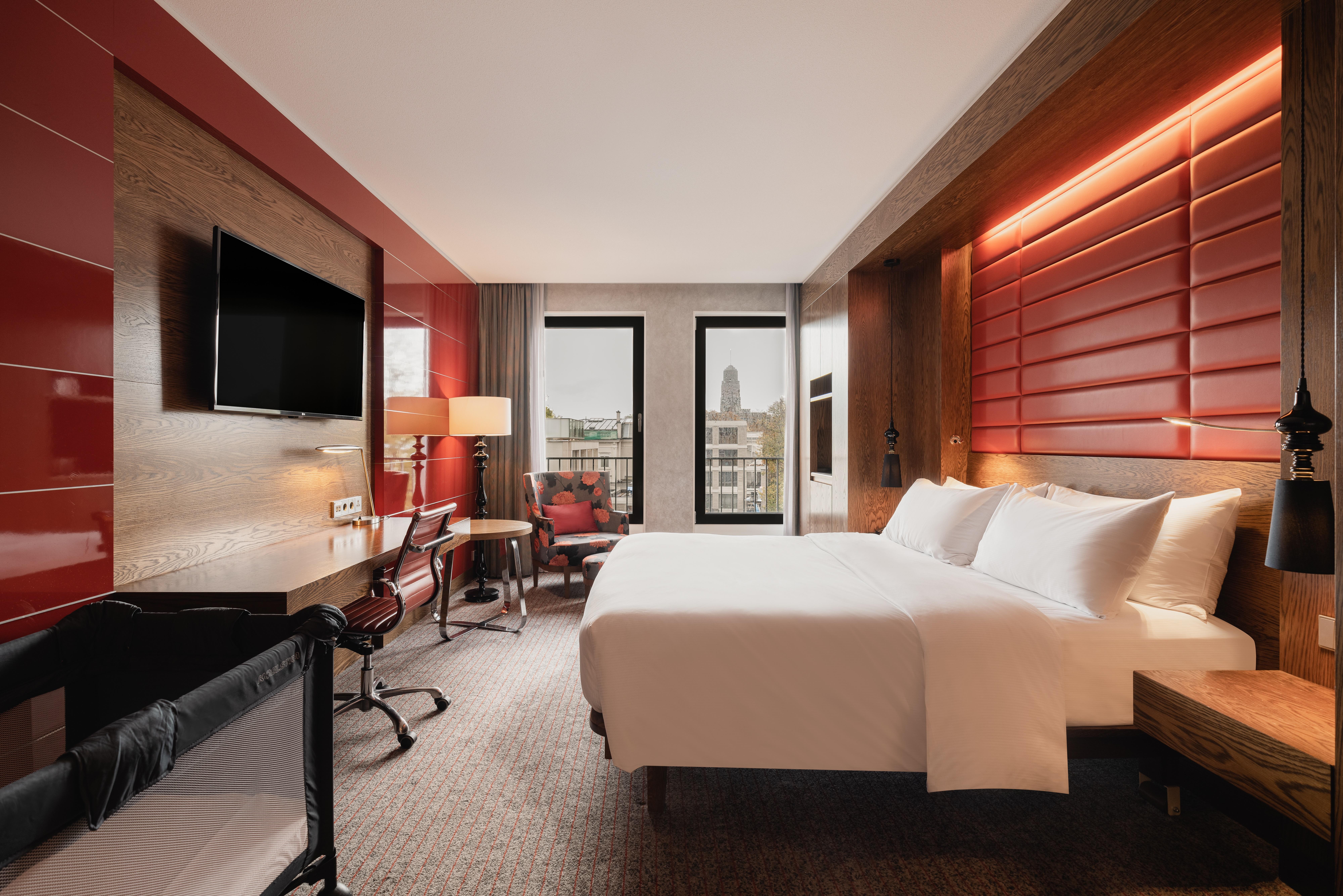 海牙希尔顿酒店 外观 照片 Deluxe room