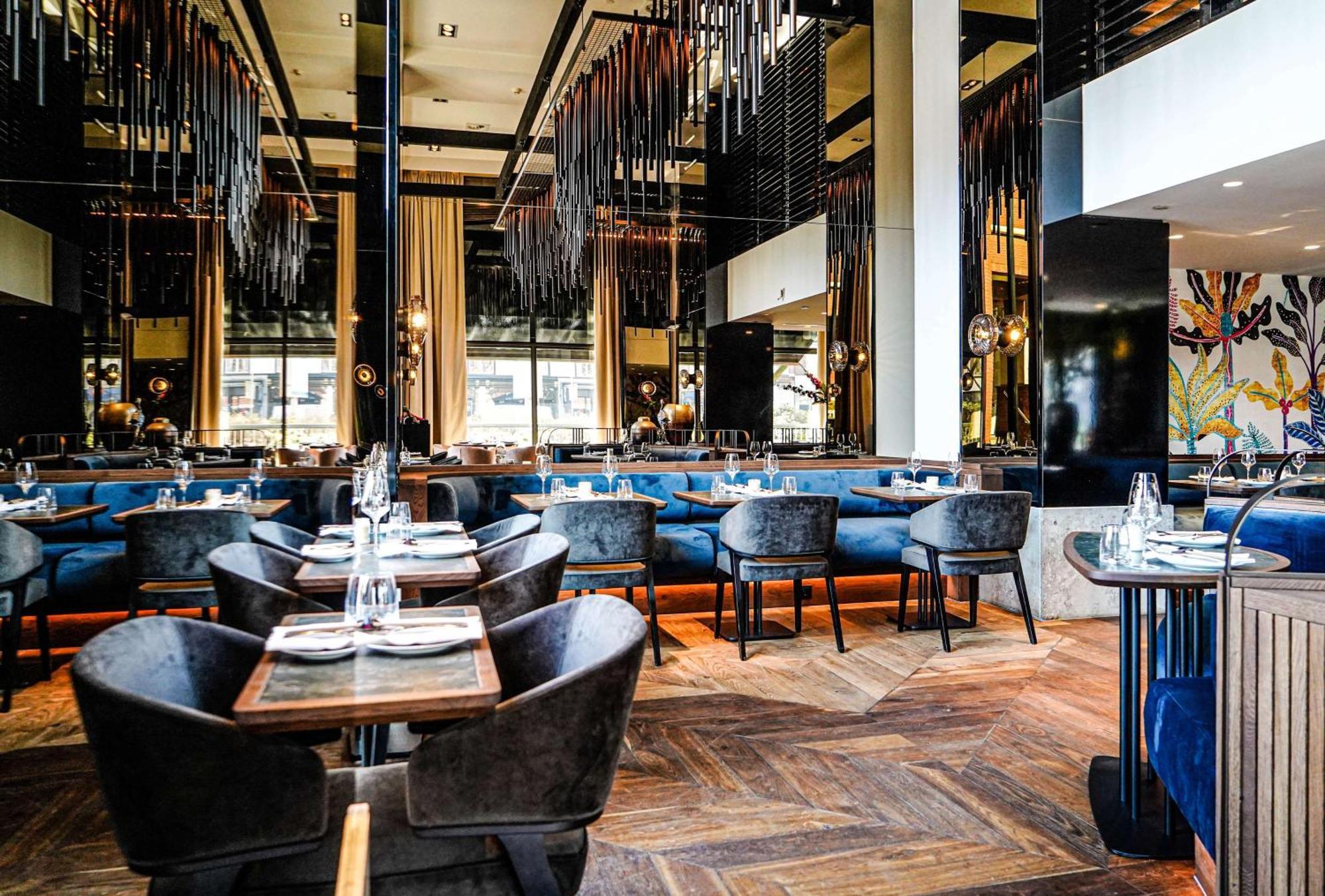海牙希尔顿酒店 外观 照片 Interior of the restaurant